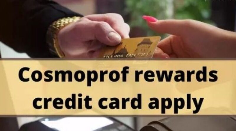 cosmoprof credit card United States