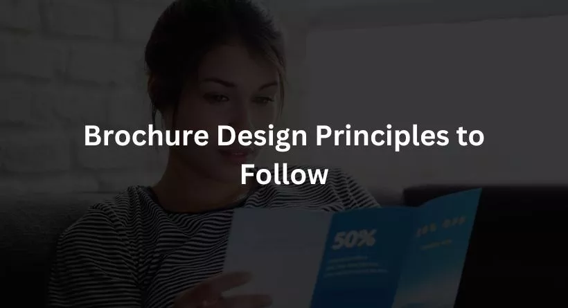 Brochure Design Principles to Follow