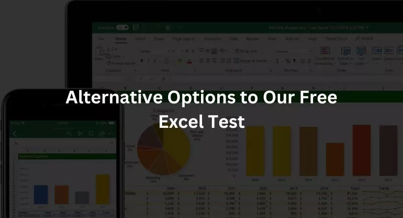 Alternative Options to Our Free Excel Test