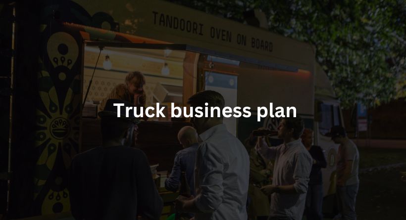 food truck business plan