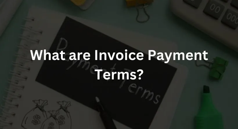 invoice terms